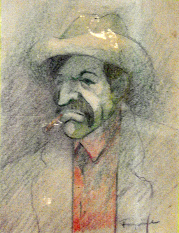 d Across the Border pencil 9x12