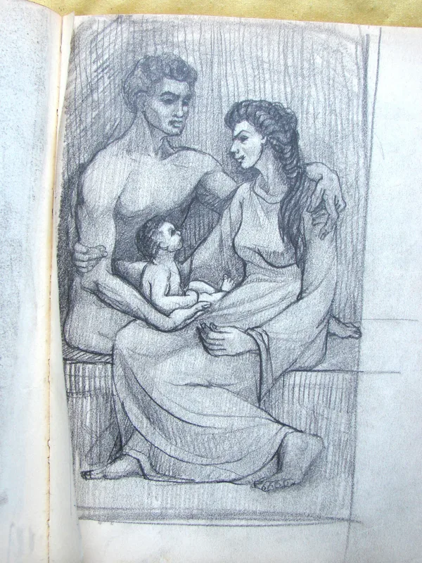 d sketchbook Family 8x10