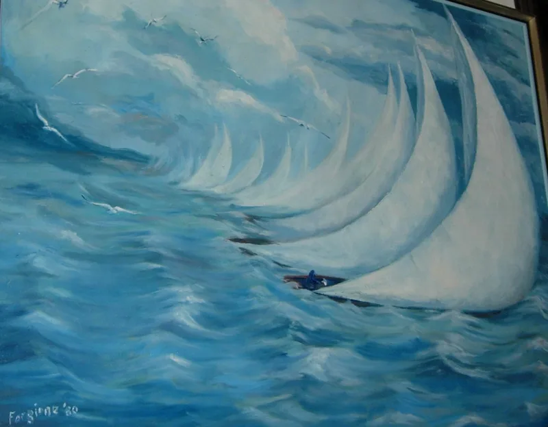 oil Regatta 36x48