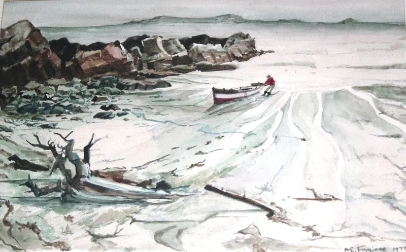 w Tide's Out 12x16