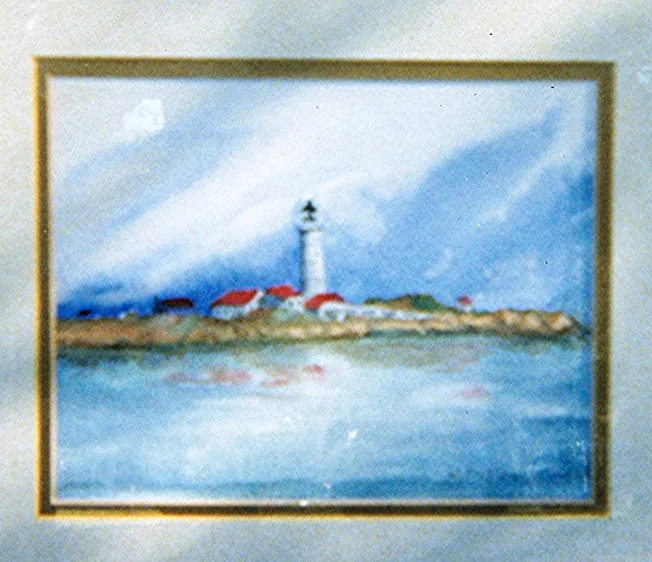 w The Boston Light 12x16