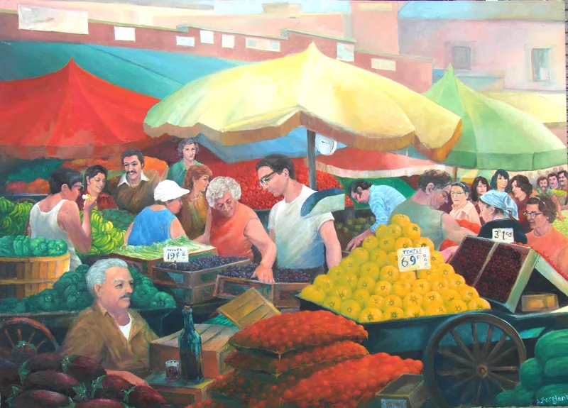 oil La Famiglia  36x48