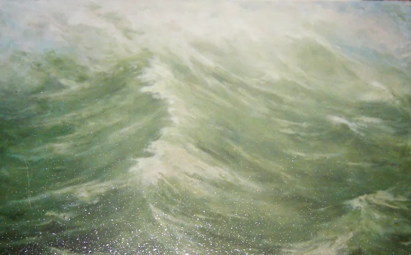 oil Heavy Seas 18x28