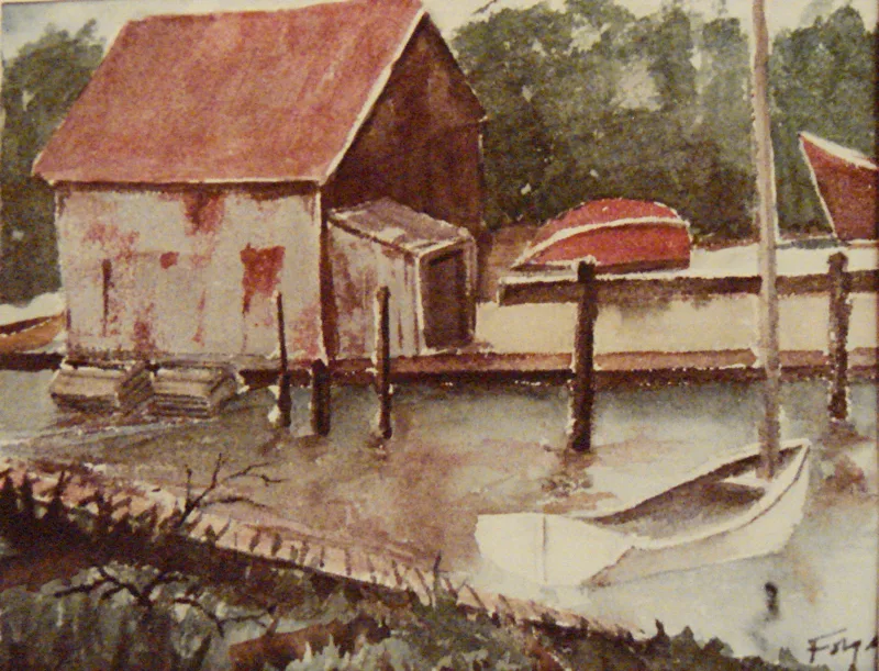 w Boathouse 16x20