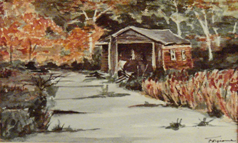 w Abandoned 12x16