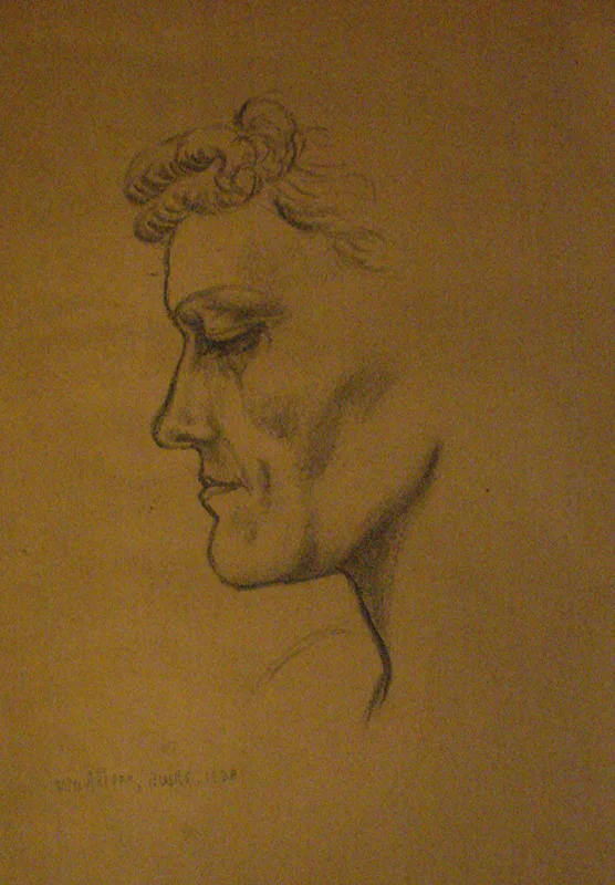 d Edith Allison P.W.H.S.art teacher 9x12