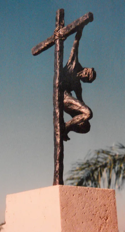 sculpture Release  bronze 20 in. 1969