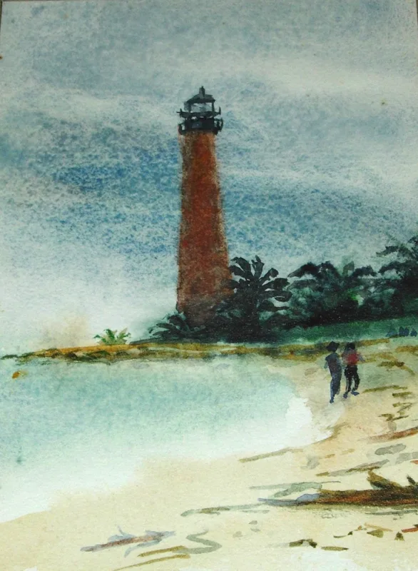w Cape Florida Light 12x16