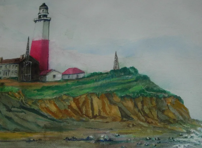 w Montauk Long Island 12x16