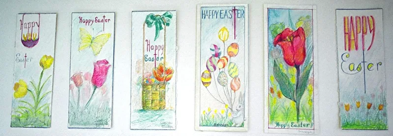 d Easter cards