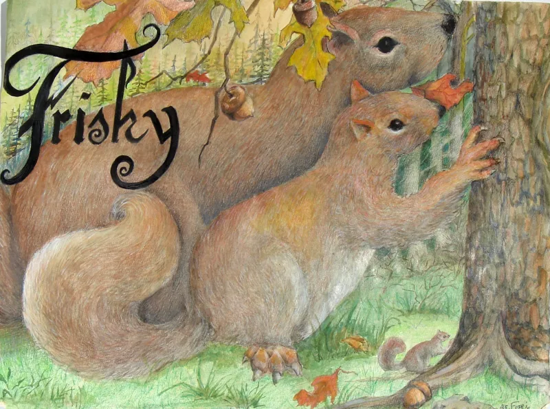 w Frisky cover 8x10