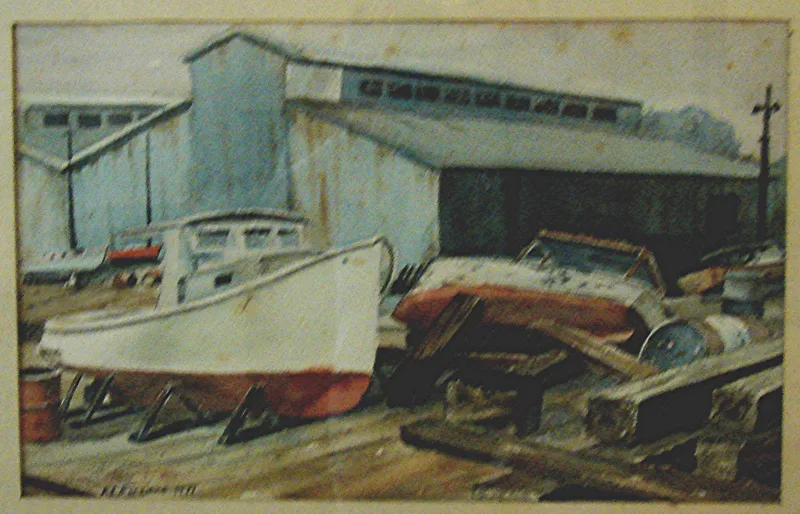 oil Residue of the Storm 16x28