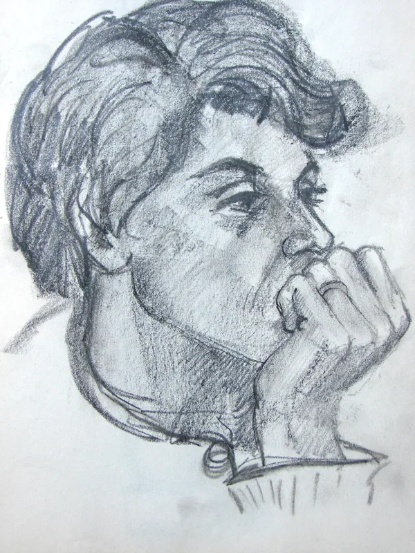 d sketchbook Diana Waltham, MA 9x12
