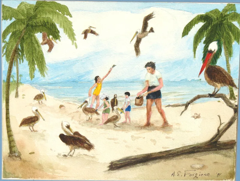 w The Christmas Pelican p.11, 11x14