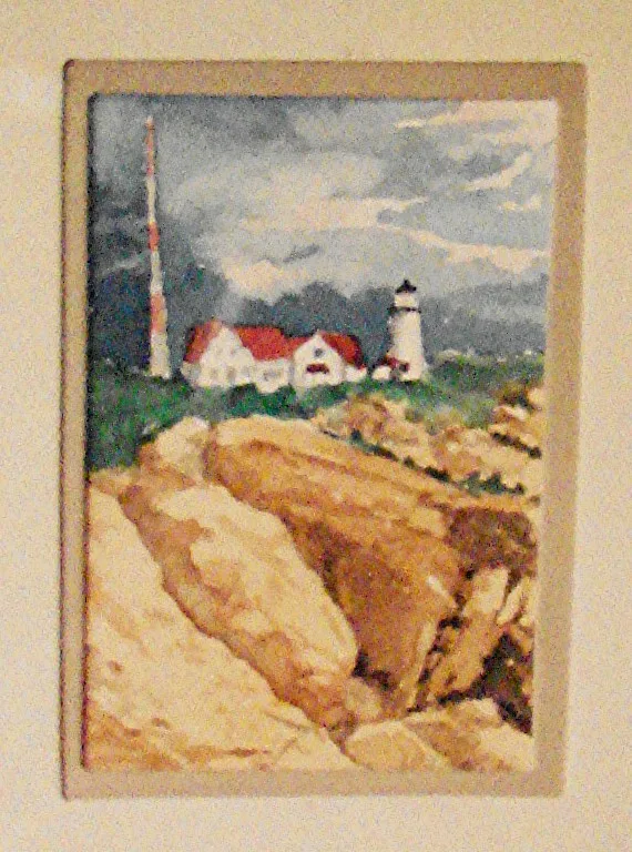 w Chatham Light 9x12