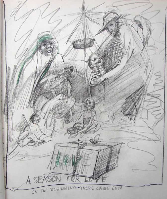 d sketchbook Boston 9x12