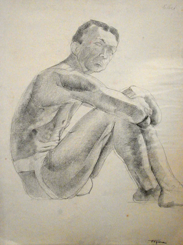 d nude man 3 18x24