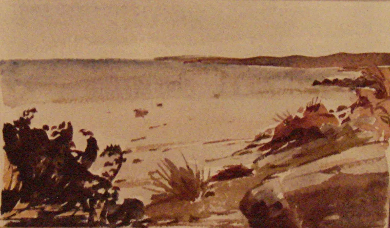 w Beach 12x24