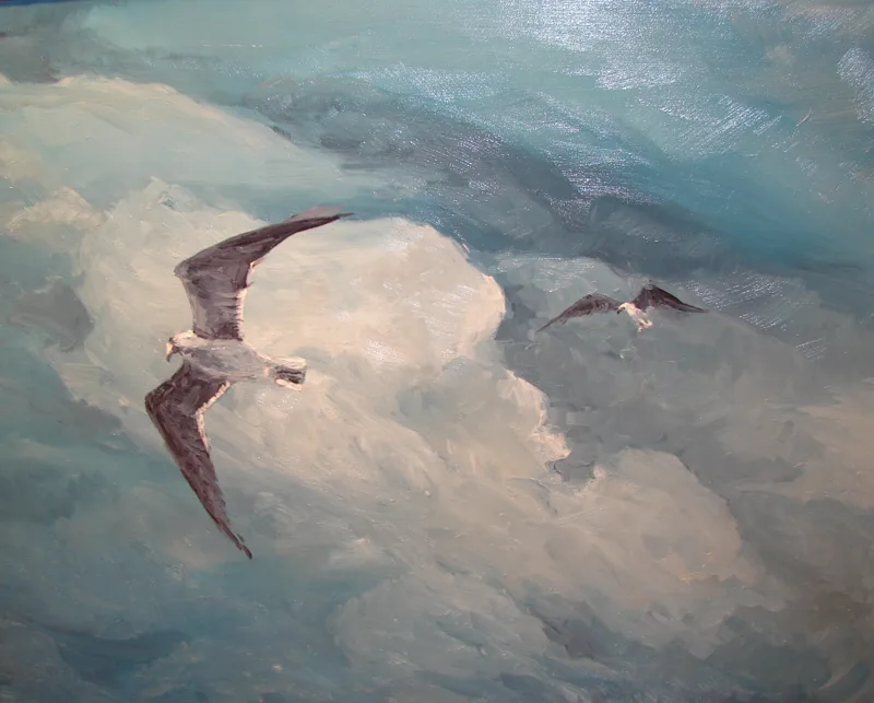 oil Flying Free 14x20