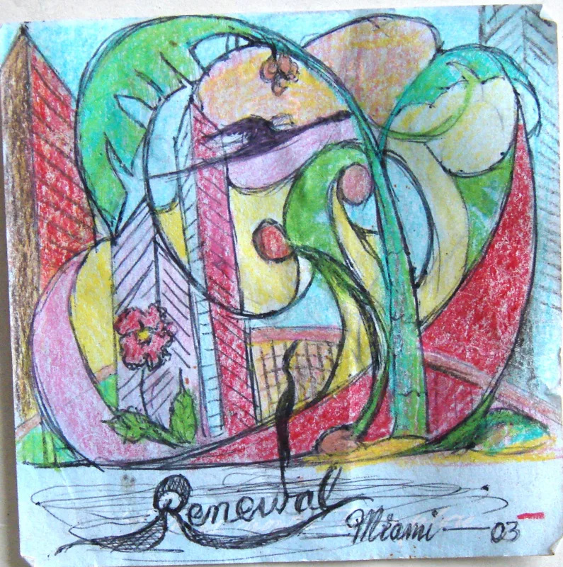 d sketchbook Abstract 1 12x12