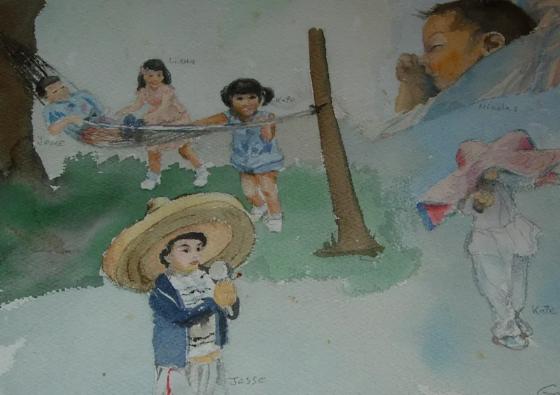w Cousins 12x16