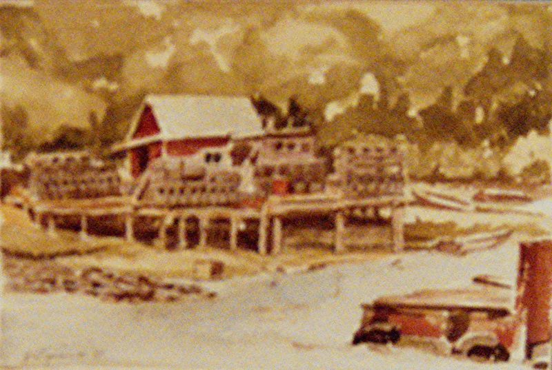 w Lobstering 10x16