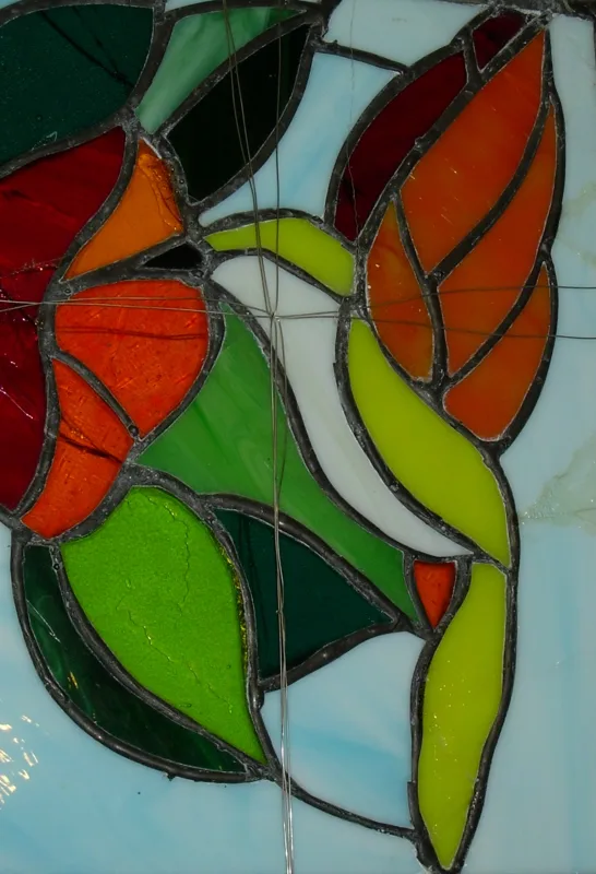 stained glass   Honey  8x10