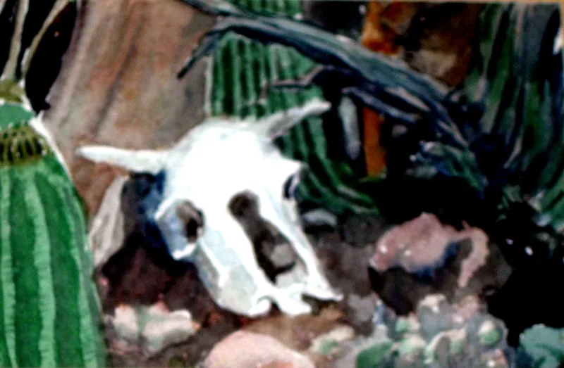 w Desert Still Life 10x16