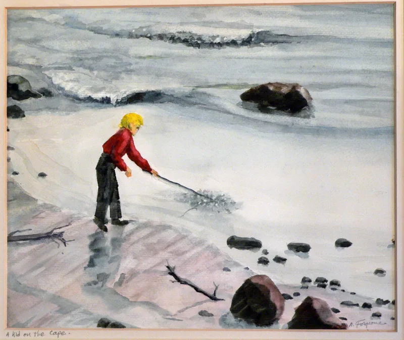 w A Kid on the Cape 11x14