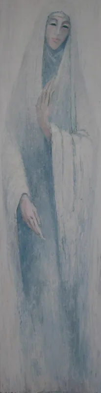 oil White Nun 20x72