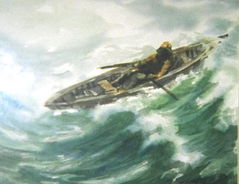 w Gloucester Fisherman 10x14